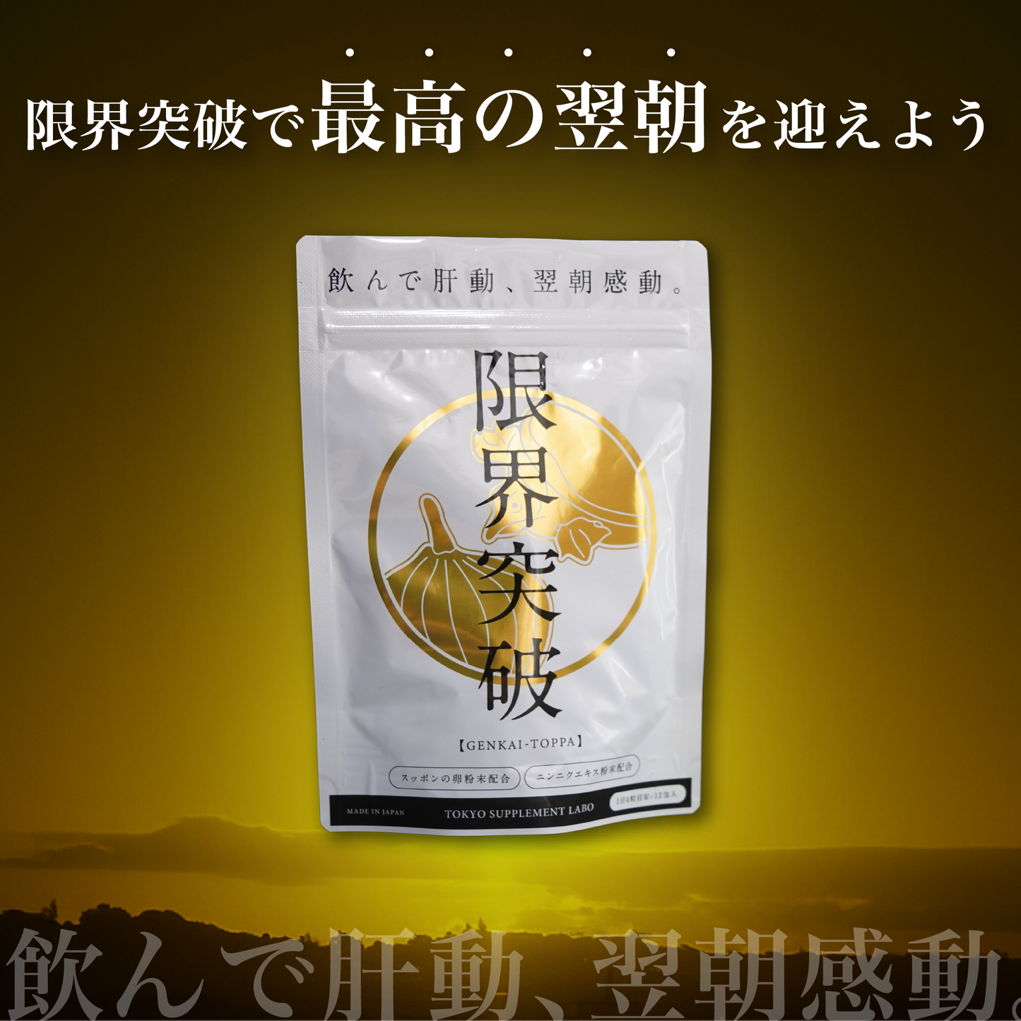 限界突破 | すっぽんの卵 ニンニク凝縮エキス末 オレイン酸 | 飲む人のサプリ