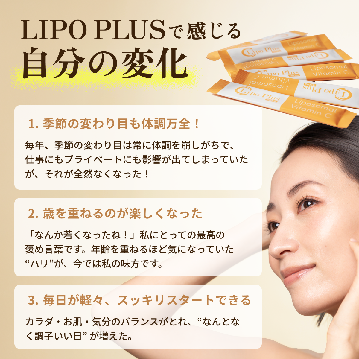 LIPO PLUS リポプラス リポソームビタミンC 1500mg