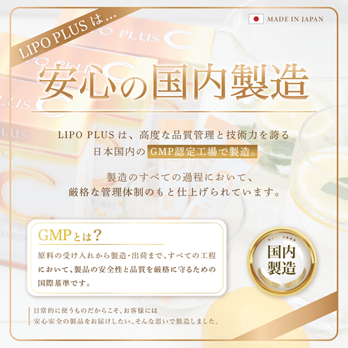 LIPO PLUS リポプラス リポソームビタミンC 1500mg